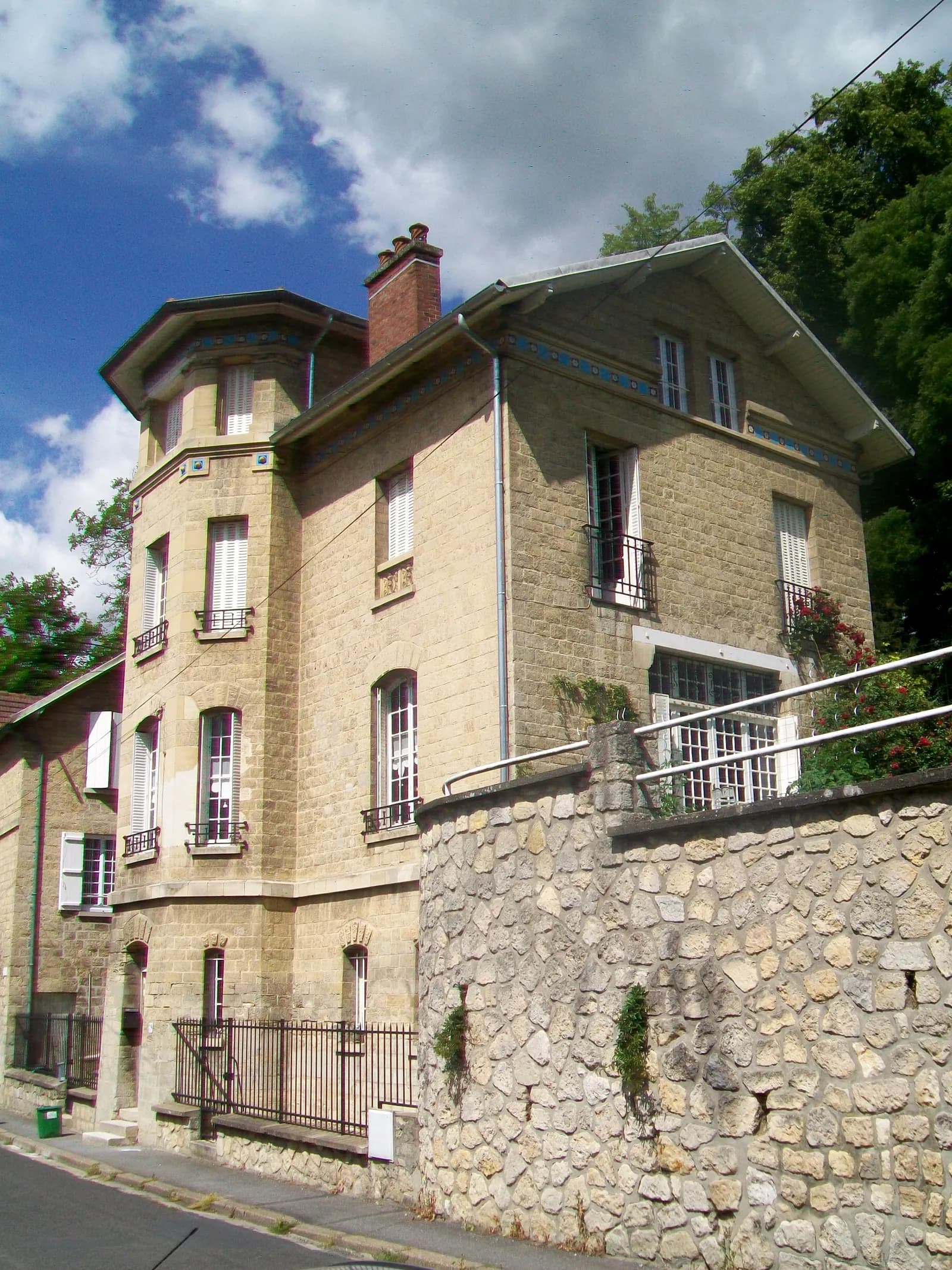 Vue de Champagne-sur-Oise