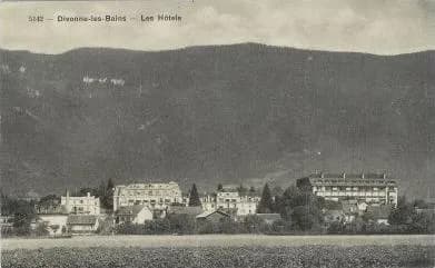 Vue de Divonne-les-Bains