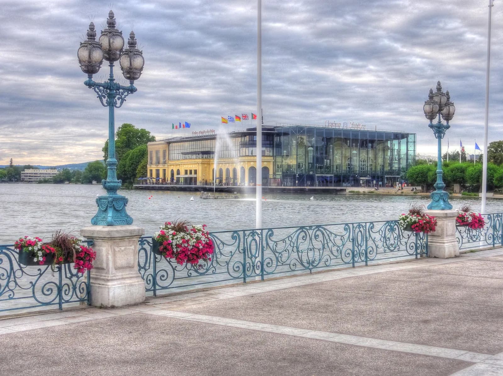 Vue de Enghien-les-Bains