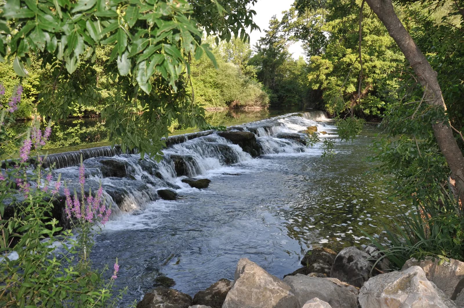 Vue de Entraigues-sur-la-Sorgue