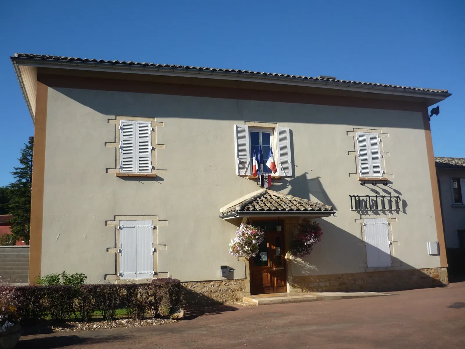 Vue de Jassans-Riottier