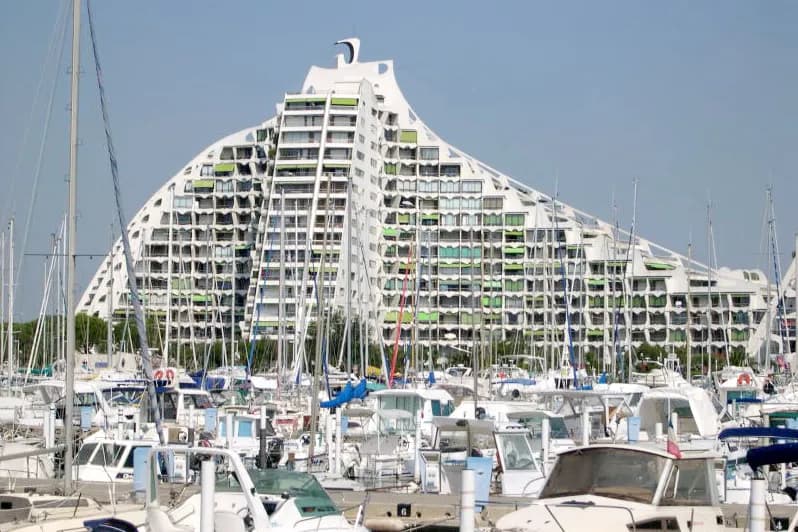 Vue de La Grande-Motte