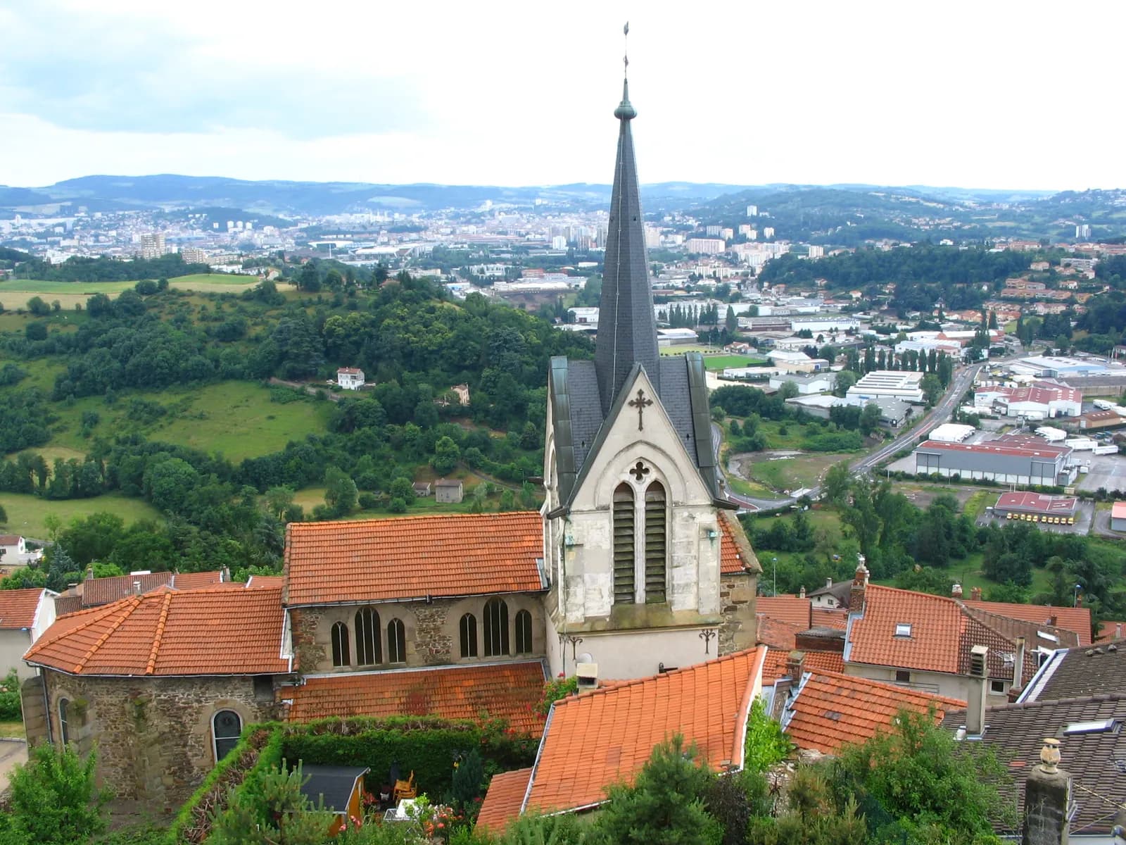 Vue de Saint-Priest-en-Jarez